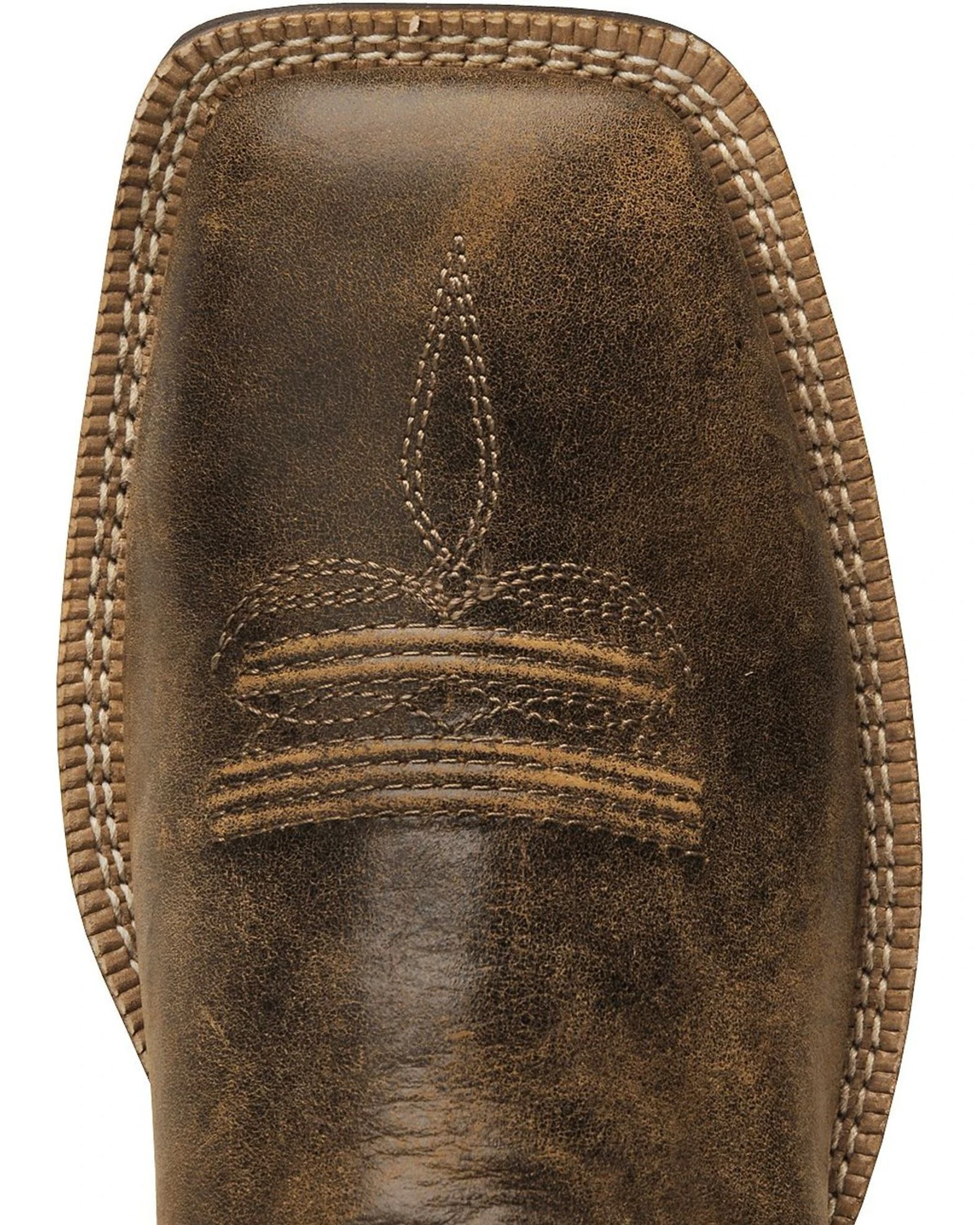 Twisted X Men's Distressed Ruff Stock Cowboy Boots - Wide Square Toe 8 Twisted X Men's Distressed Ruff Stock Cowboy Boots - Wide Square Toe - Image 6