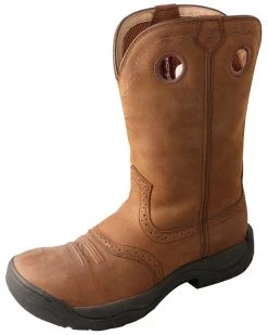 Twisted X Men's Brown All Around Barn Boots - Round Toe -Twisted X shop 036B35 200 P1