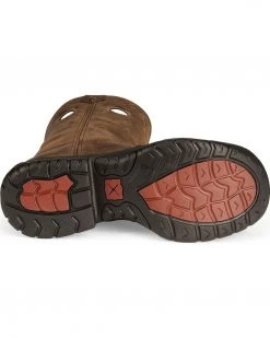 Twisted X Men's Brown All Around Barn Boots - Round Toe -Twisted X shop 036B35 B1 BM