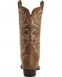 Twisted X Women's Fancy Stitched Cowgirl Boots - Medium Toe Bomber -Twisted X shop 045R07 ZS BK