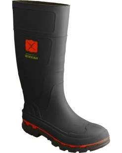 Twisted X Men's Steel Toe Mud Work Boots Black