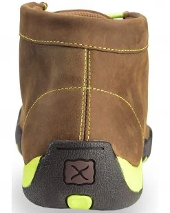 Twisted X Men's Steel Toe Driving Mocs Brown -Twisted X shop 0502D9 41 BK