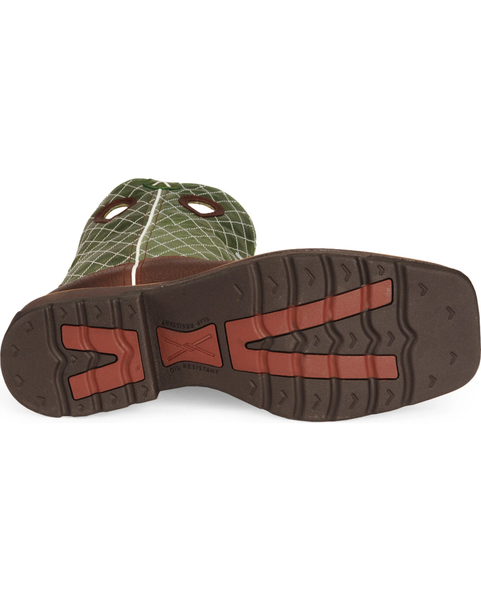 Twisted X Men's Lite Square Toe Work Boots Brown 7 Twisted X Men's Lite Square Toe Work Boots Brown - Image 5