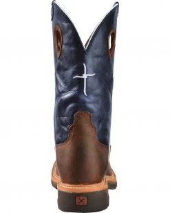 Twisted X Lite Men's Texas Flag Pull-On Work Boots - Soft Toe 15 Twisted X Lite Men's Texas Flag Pull-On Work Boots - Soft Toe -Twisted X shop 050J94 41 BK