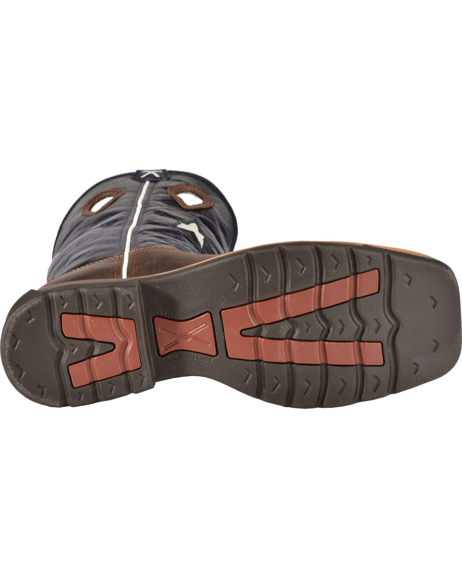 Twisted X Lite Men's Texas Flag Pull-On Work Boots - Soft Toe 7 Twisted X Lite Men's Texas Flag Pull-On Work Boots - Soft Toe - Image 5