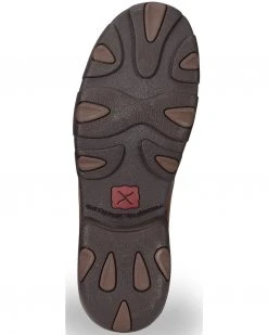 Twisted X Men's Driving Mocs Steel Toe Lace-Up Work Shoes Brown -Twisted X shop 050K11 41 BM