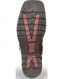 Twisted X Men's 12" Lite Cowboy Flag Steel Toe Work Boots Brown -Twisted X shop 050K19 41 BM