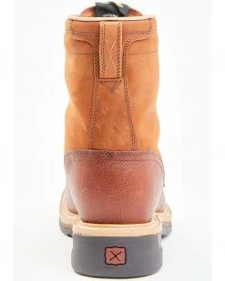 Twisted X Men's Lite Waterproof Work Shoes Oiled Rust -Twisted X shop 050K22 7102 P5