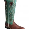 Twisted X Youth Boys' Turquoise Buckaroo Cowboy Boots - Square Toe 2 Twisted X Youth Boys' Turquoise Buckaroo Cowboy Boots - Square Toe -Twisted X shop 053D70 38 P1