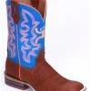 HOOey By Twisted X Kid's Square Toe Western Boots For Youth Boys' Cognac -Twisted X shop 053H26 38 P1