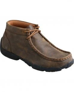 Twisted X Youth Driving Moc For Youth Boys' Brown