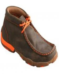 Twisted X Boy's Chukka Driving Mocs  For Boys' Brown