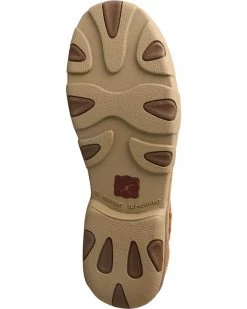 Twisted X Men's Driving Moc Lace-Up Casual Shoes Taupe -Twisted X shop 2000211252 251 BM