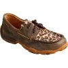 Twisted X Kids' Leopard Printed Moccasins For Youth Girls' Brown -Twisted X shop 2000211742 200 P1