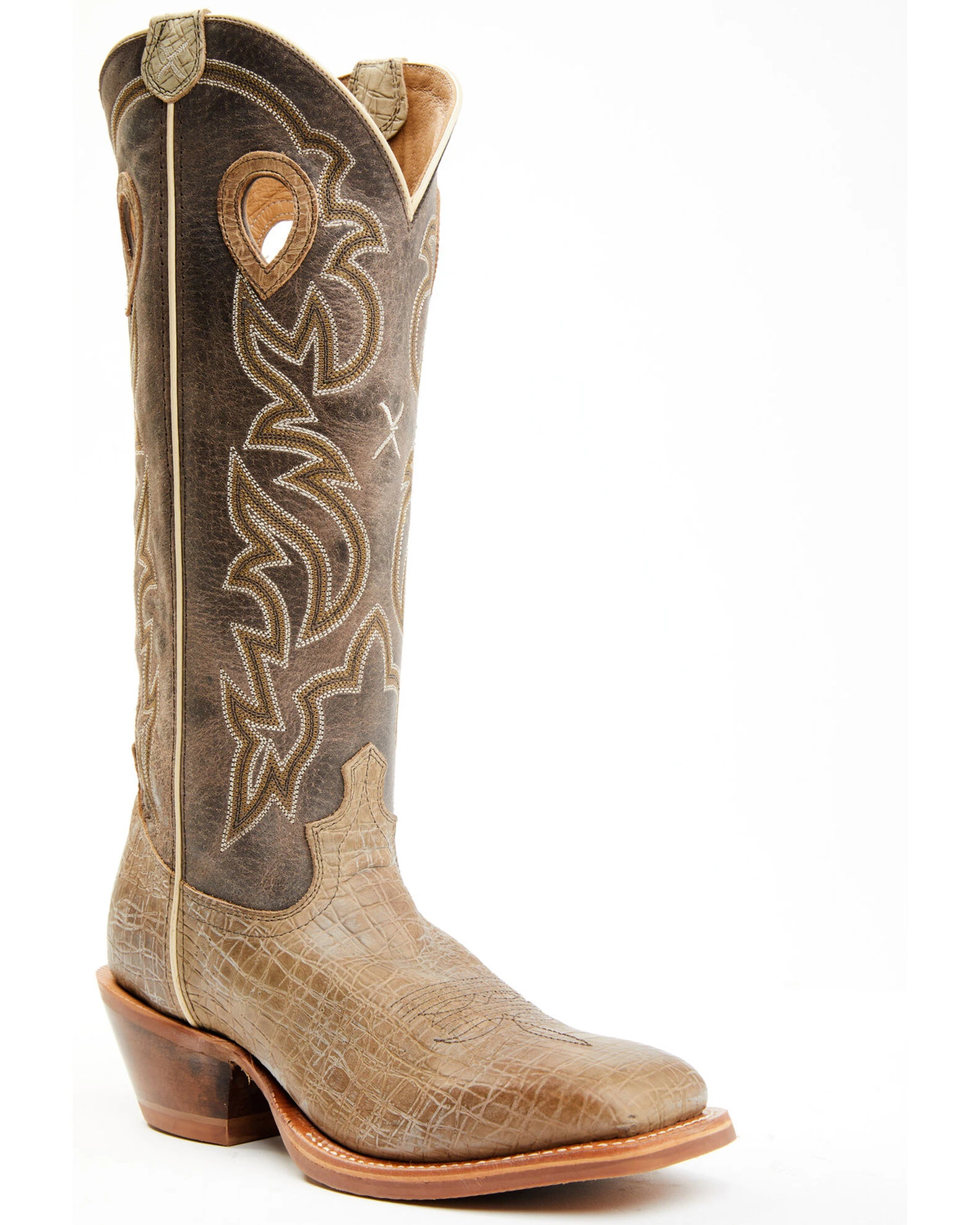 Twisted X Men's Buckaroo Western Boots Brown 3 Twisted X Men's Buckaroo Western Boots Brown