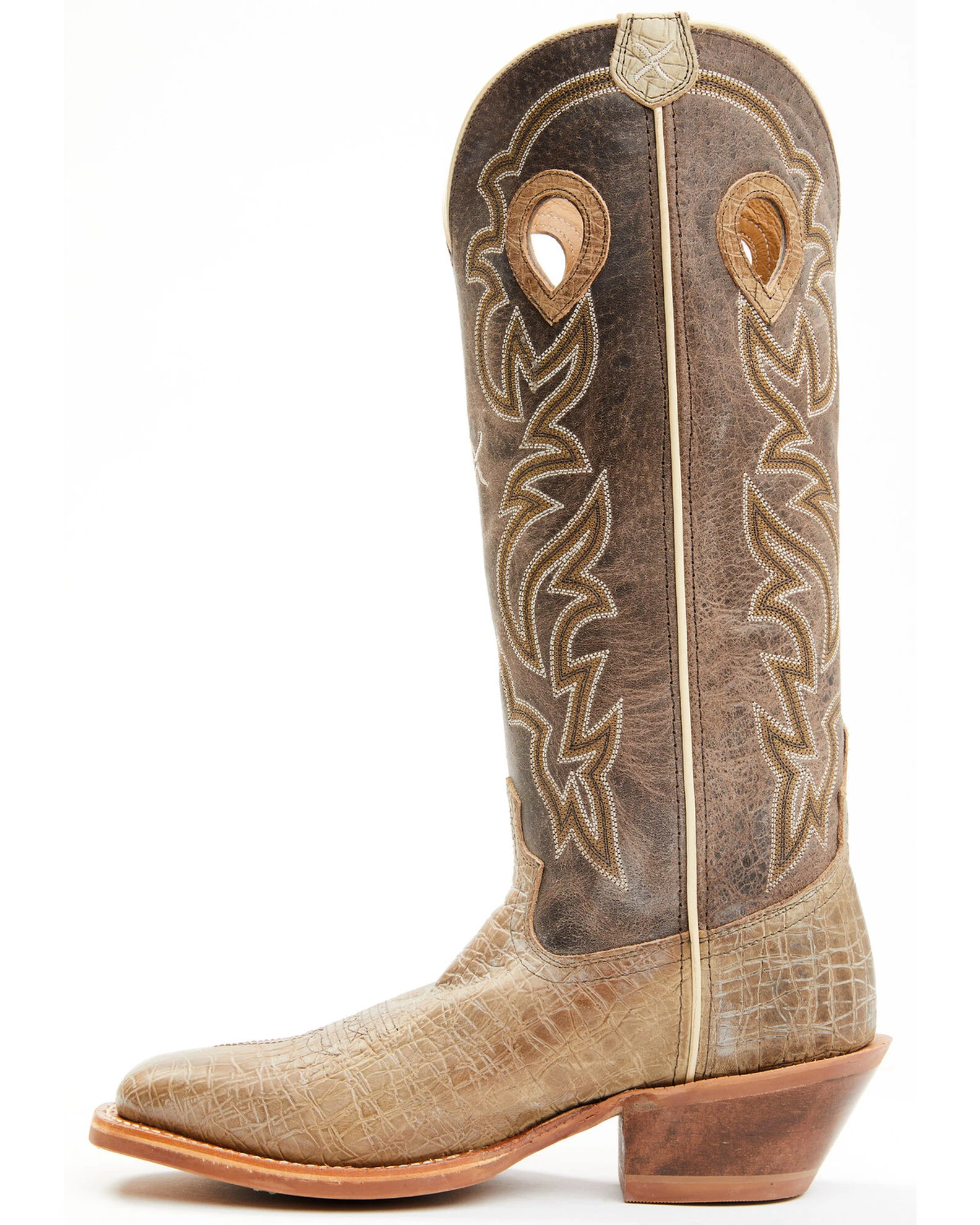 Twisted X Men's Buckaroo Western Boots Brown 5 Twisted X Men's Buckaroo Western Boots Brown - Image 3