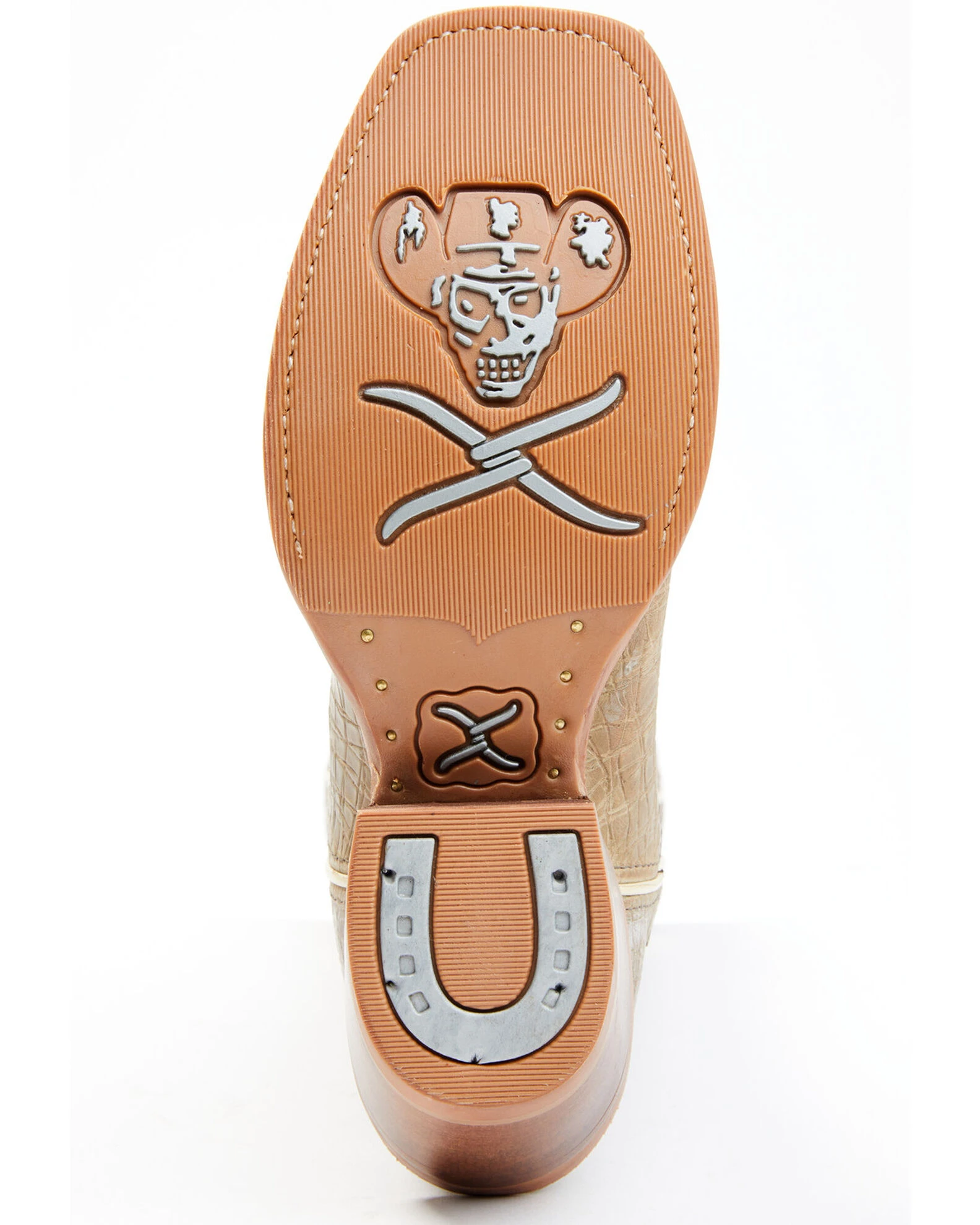 Twisted X Men's Buckaroo Western Boots Brown 9 Twisted X Men's Buckaroo Western Boots Brown - Image 7