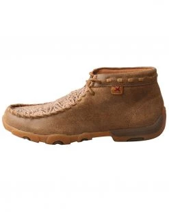 Twisted X Women's Nude Print Driving Shoes - Moc Toe Brown 10 Twisted X Women's Nude Print Driving Shoes - Moc Toe Brown -Twisted X shop 2000226190 200 P3