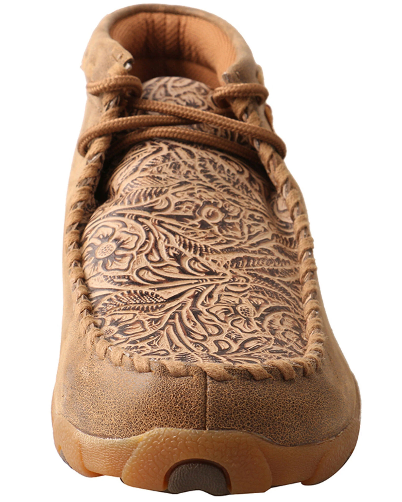 Twisted X Women's Nude Print Driving Shoes - Moc Toe Brown 6 Twisted X Women's Nude Print Driving Shoes - Moc Toe Brown - Image 5