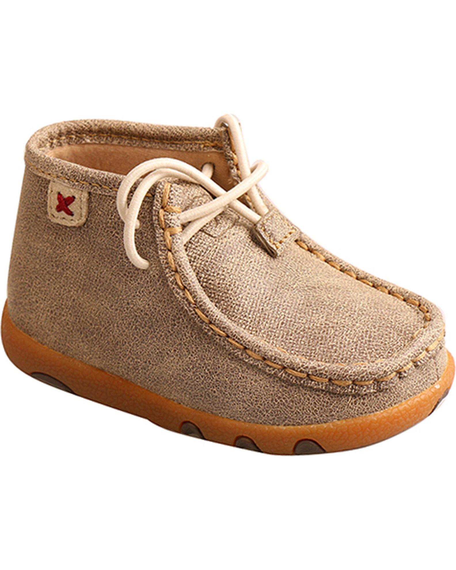 Twisted X Toddler Boys' Dusty Tan Driving Moc For Toddler-Boys' Brown 3 Twisted X Toddler Boys' Dusty Tan Driving Moc For Toddler-Boys' Brown