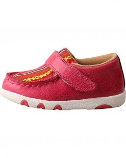 Twisted X Infant Girls' Pink Serape Canvas Driving Moc Shoes For Infant-Girls' 11 Twisted X Infant Girls' Pink Serape Canvas Driving Moc Shoes For Infant-Girls' -Twisted X shop 2000226955 650 LT