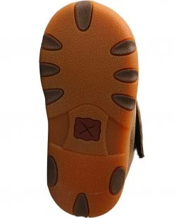 Twisted X Toddler Boys' Serape Canvas Driving Moc Shoes  For Toddler-Boys' Brown -Twisted X shop 2000226956 200 BM