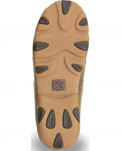 Twisted X Men's ECO TWX Slip-On Driving Moccasins - Moc Toe Brown -Twisted X shop 2000234450 200 BM