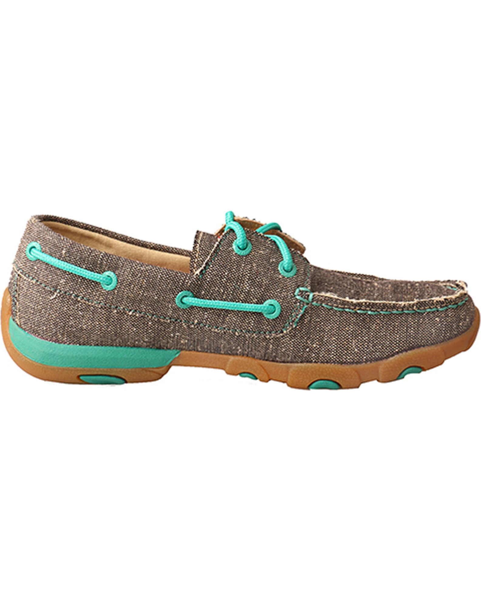 Twisted X Women's ECO Driving Moccasins - Moc Toe Brown 4 Twisted X Women's ECO Driving Moccasins - Moc Toe Brown - Image 2