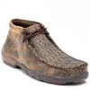 Twisted X Men's Caiman Print Driving Mocs - Moc Toe Brown -Twisted X shop 2000240922 200 P1