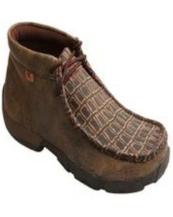 Twisted X Men's Work Driving Moc - Alloy Toe Brown -Twisted X shop 2000240923 200 P1 1