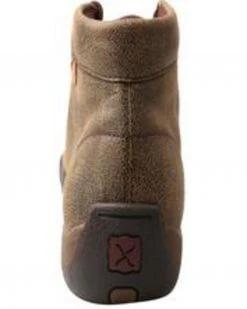Twisted X Men's Work Driving Moc - Alloy Toe Brown -Twisted X shop 2000240923 200 P4