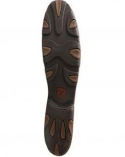 Twisted X Men's Work Driving Moc - Alloy Toe Brown -Twisted X shop 2000240923 200 P6