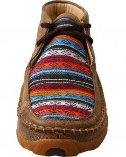 Twisted X Women's Multi-Colored Driving Moccasins Brown -Twisted X shop 2000244574 200 FT