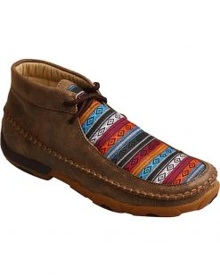 Twisted X Women's Multi-Colored Driving Moccasins Brown -Twisted X shop 2000244574 200 P1 1