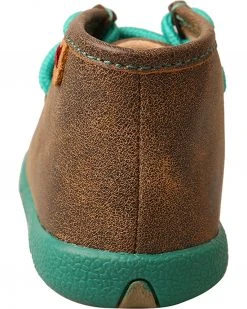 Twisted X Infant Turquoise Bomber Driving Mocs For Infant-Boys' Brown -Twisted X shop 2000244584 200 BK