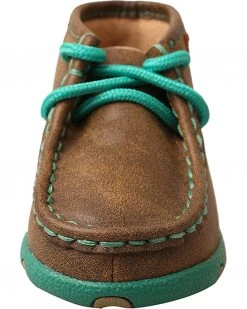 Twisted X Infant Turquoise Bomber Driving Mocs For Infant-Boys' Brown -Twisted X shop 2000244584 200 FT