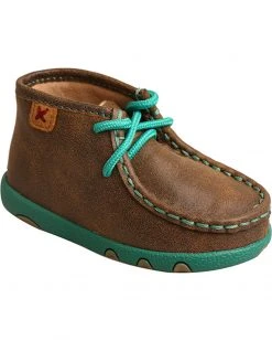 Twisted X Infant Turquoise Bomber Driving Mocs For Infant-Boys' Brown -Twisted X shop 2000244584 200 P1 1