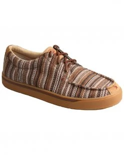 Twisted X Men's HOOey Loper Shoes - Moc Toe Brown