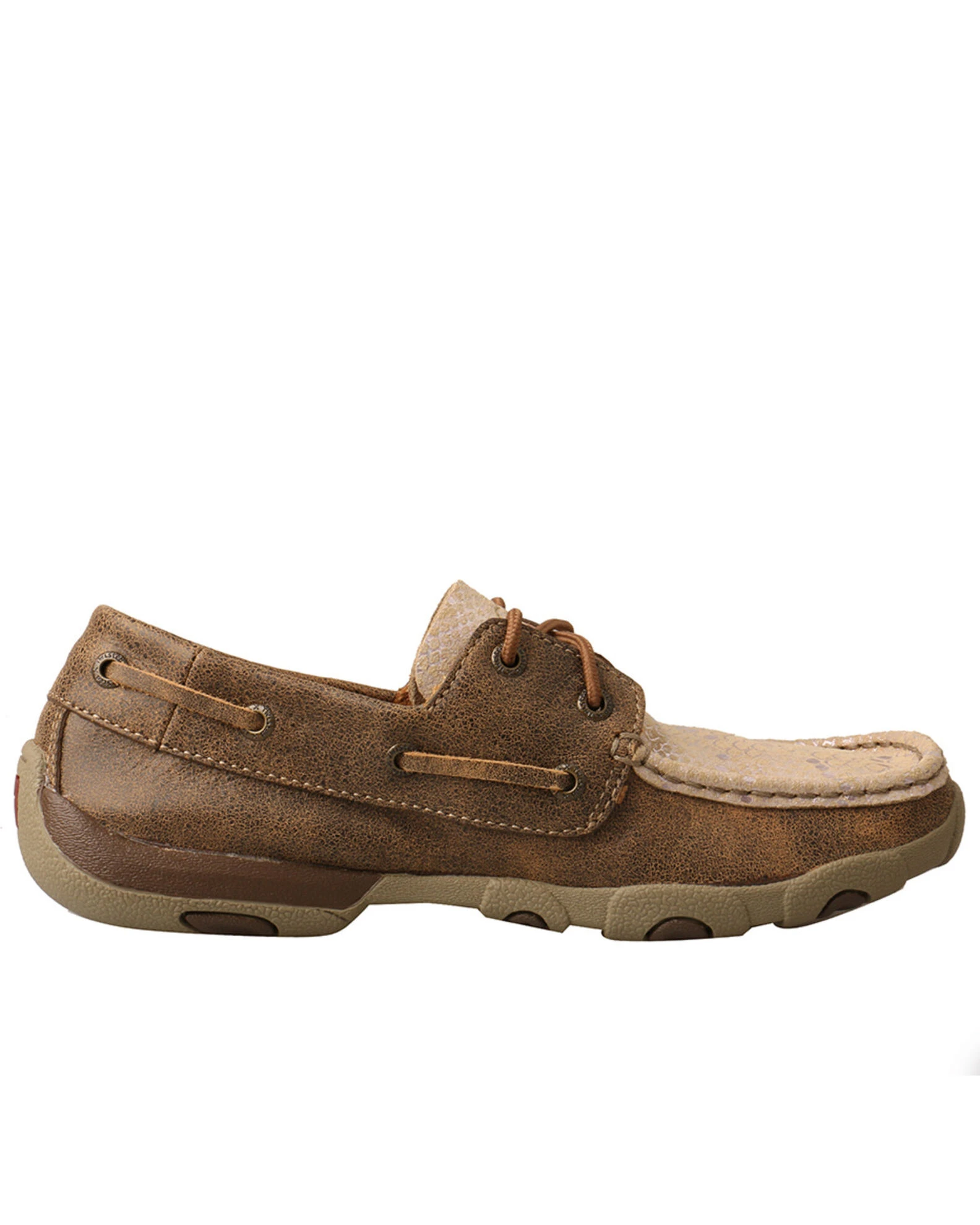Twisted X Women's Boat Driving Mocs Tan 4 Twisted X Women's Boat Driving Mocs Tan - Image 2