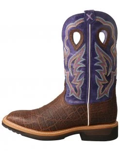 Twisted X Men's Lite Cowboy Elephant Print Western Work Boots - Alloy Toe 9 Twisted X Men's Lite Cowboy Elephant Print Western Work Boots - Alloy Toe -Twisted X shop 2000258814 200 P2