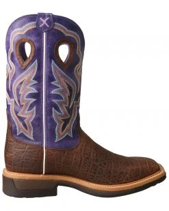 Twisted X Men's Lite Cowboy Elephant Print Western Work Boots - Alloy Toe 10 Twisted X Men's Lite Cowboy Elephant Print Western Work Boots - Alloy Toe -Twisted X shop 2000258814 200 P3