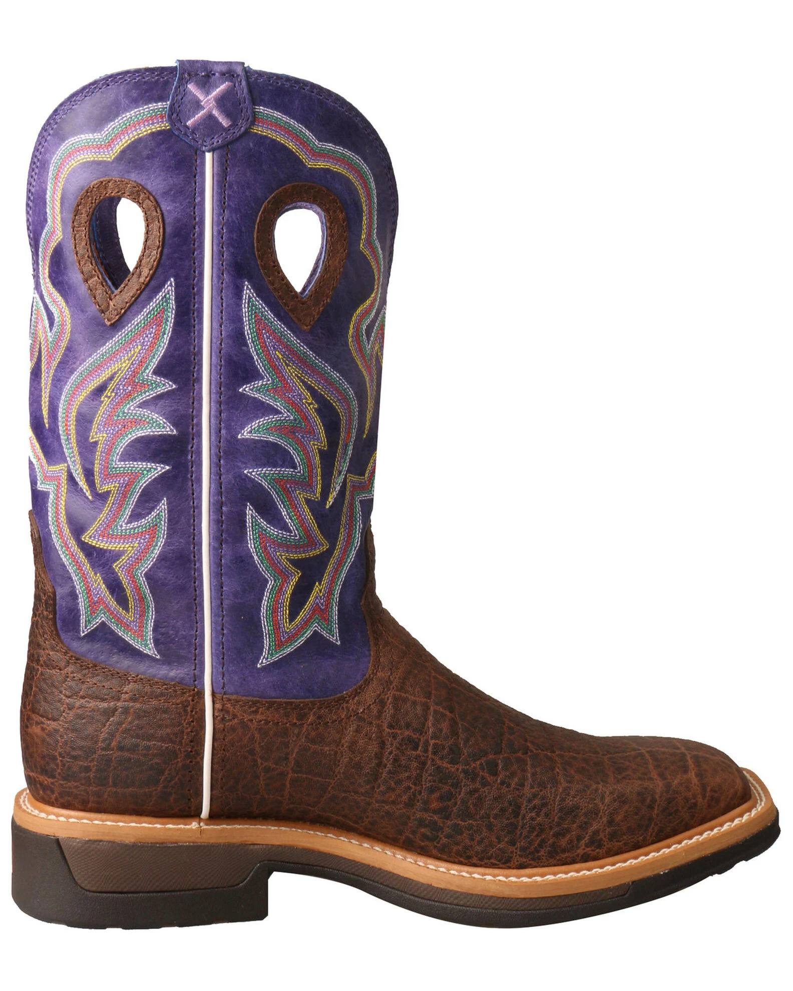 Twisted X Men's Lite Cowboy Elephant Print Western Work Boots - Alloy Toe 5 Twisted X Men's Lite Cowboy Elephant Print Western Work Boots - Alloy Toe - Image 3