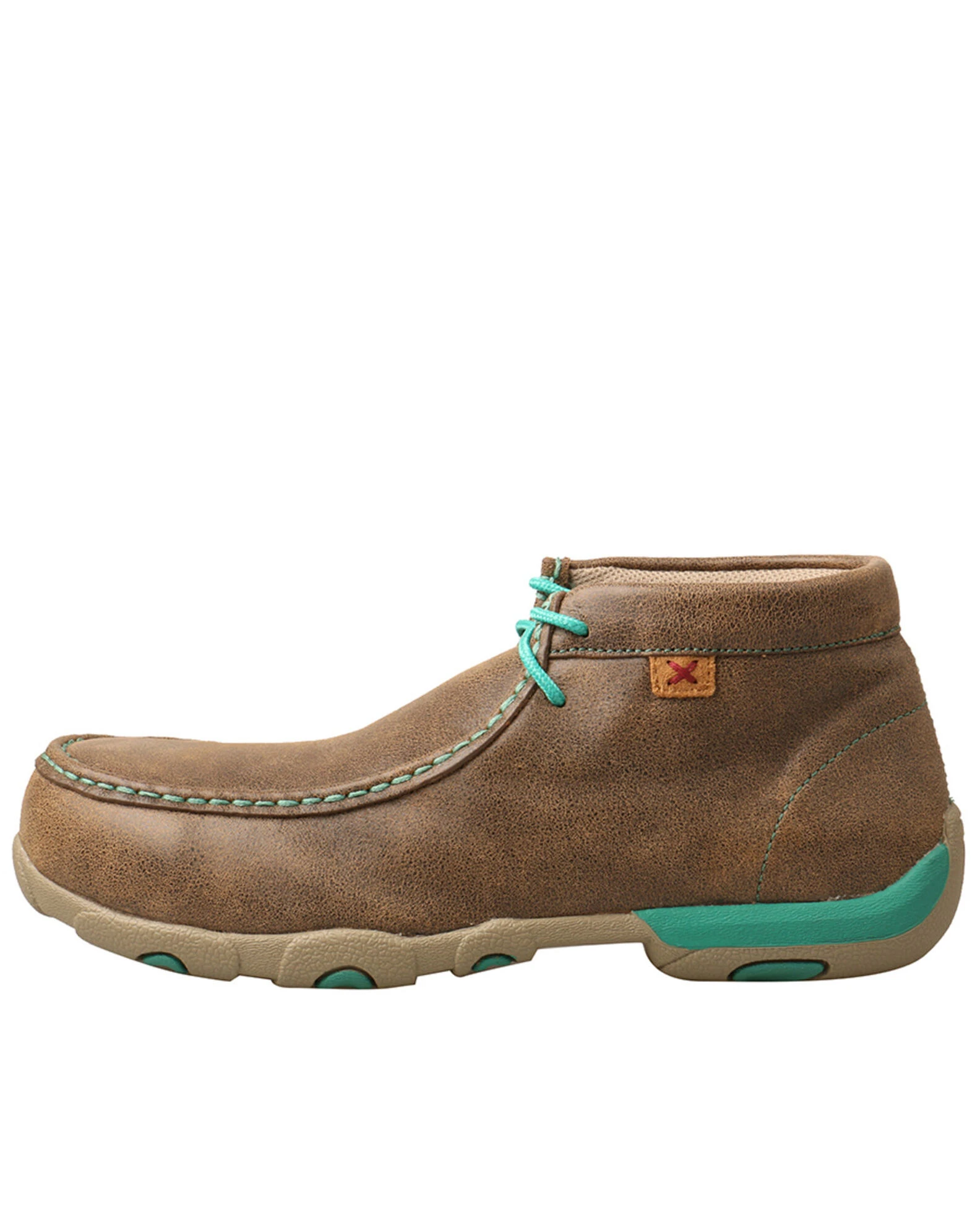Twisted X Women's Chukka Driving Shoes - Alloy Toe Brown 5 Twisted X Women's Chukka Driving Shoes - Alloy Toe Brown - Image 3