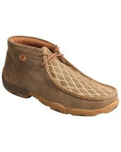 Twisted X Men's Driving Moccasin Shoes - Moc Toe Brown -Twisted X shop 2000274199 200 P1 1