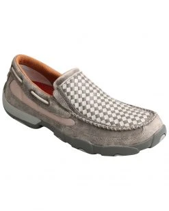Twisted X Men's Woven Driving Moccasin Shoes - Moc Toe Grey 15 Twisted X Men's Woven Driving Moccasin Shoes - Moc Toe Grey -Twisted X shop 2000274202 020 P1 1