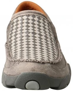 Twisted X Men's Woven Driving Moccasin Shoes - Moc Toe Grey 13 Twisted X Men's Woven Driving Moccasin Shoes - Moc Toe Grey -Twisted X shop 2000274202 020 P5