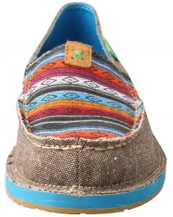 Twisted X Women's Serape Driving Moccasin Shoes - Moc Toe Grey -Twisted X shop 2000274227 020 P5