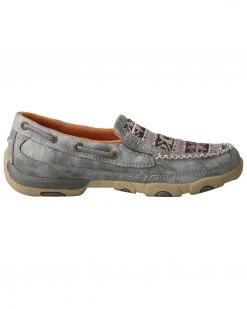 Twisted X Women's Slip-On Driving Moccasin Shoes - Moc Toe Grey -Twisted X shop 2000274245 020 P3