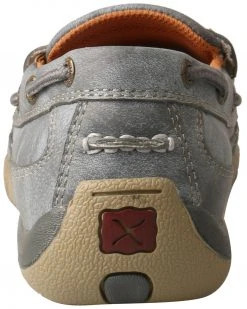 Twisted X Women's Slip-On Driving Moccasin Shoes - Moc Toe Grey -Twisted X shop 2000274245 020 P4