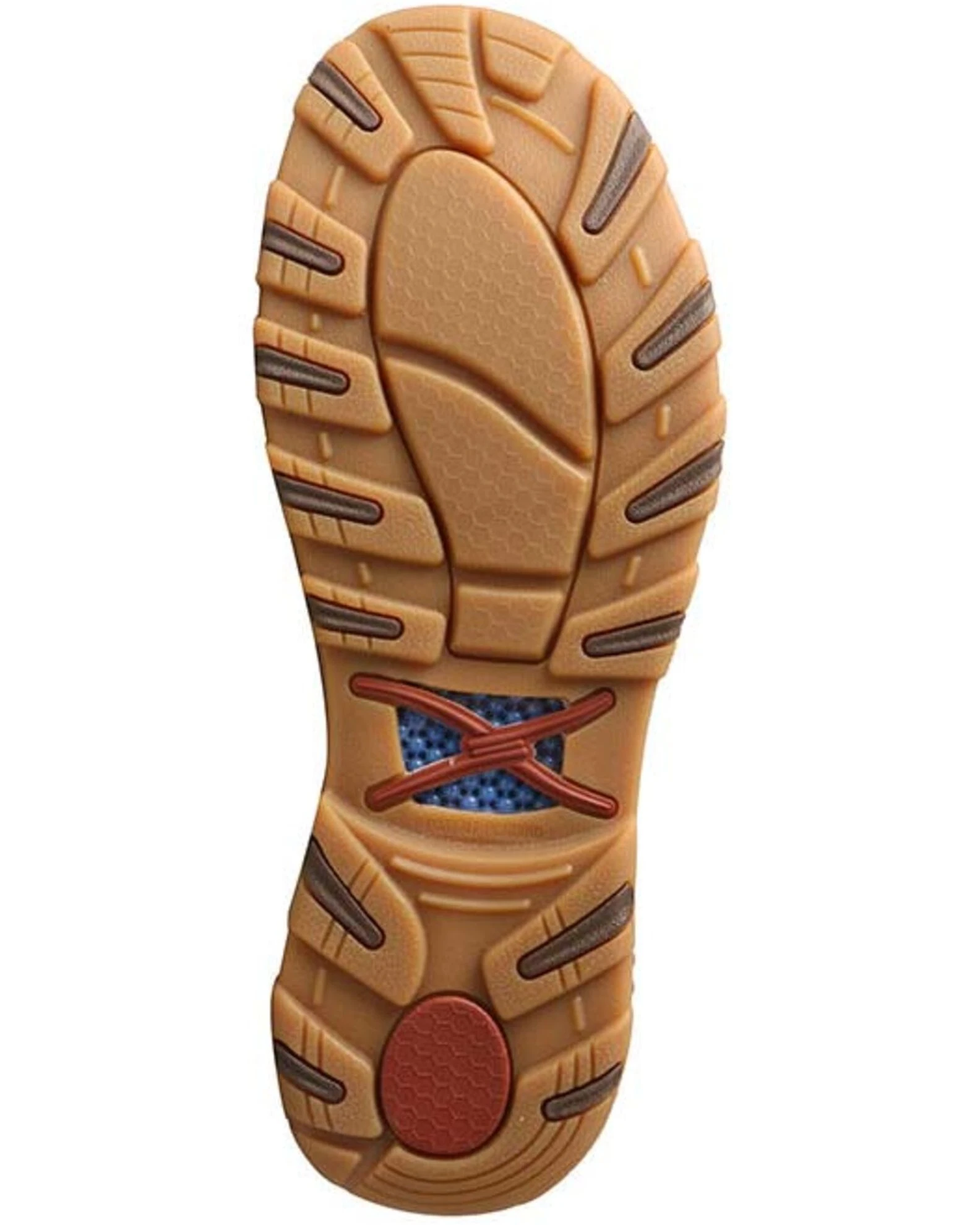 Twisted X Men's CellStretch Driving Shoes - Moc Toe Brown 8 Twisted X Men's CellStretch Driving Shoes - Moc Toe Brown - Image 6